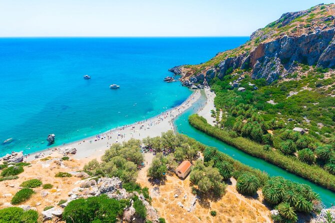 Preveli Beach and Rethymno Old Town Tour - Relaxing at Damnoni Beach: Peaceful Coastal Escape