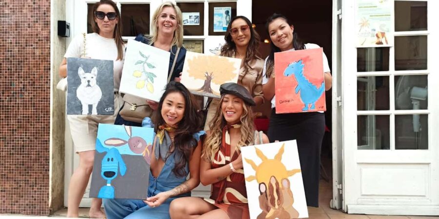 Private 2 Hours Painting Class near Cannes - A Choice Between Private and Group Lessons
