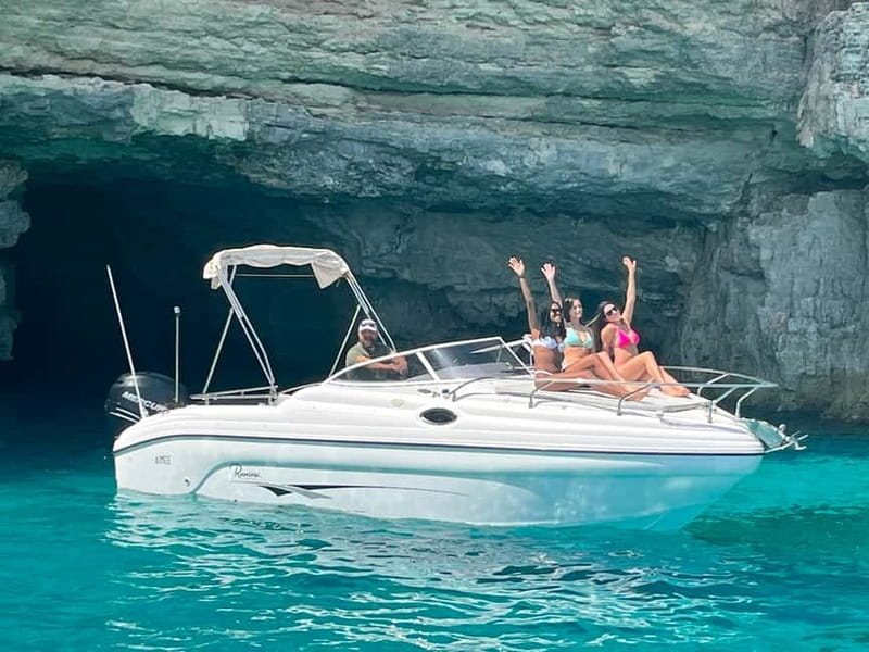 Private Boat Charter Comino, Blue Lagoon, Gozo - Visiting the Stunning Blue Lagoon and Crystal Lagoon