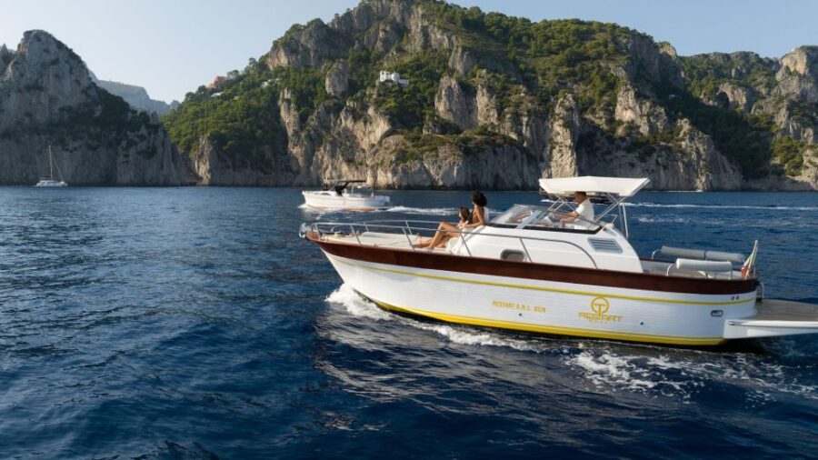 Private boat Tour to Capri from Positano - Starting Point at Positano Beach and Early Sailing