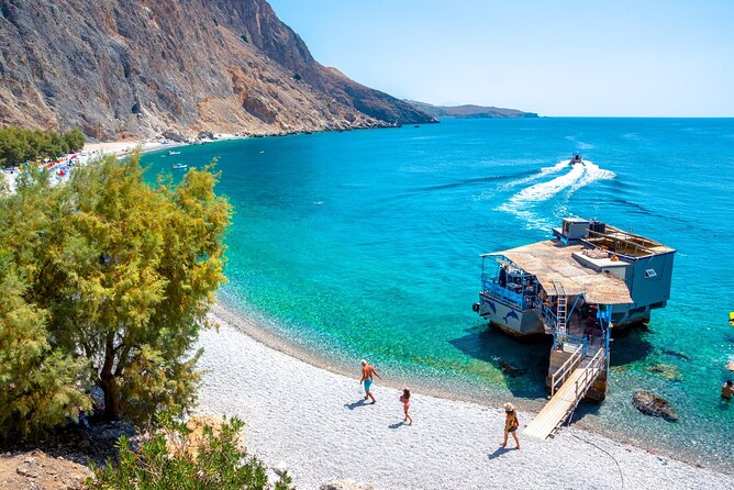 Private Boat Trip Sfakia - Domata (price per Group of 9) - Visiting the Byzantine Chapel of Agios Pavlos