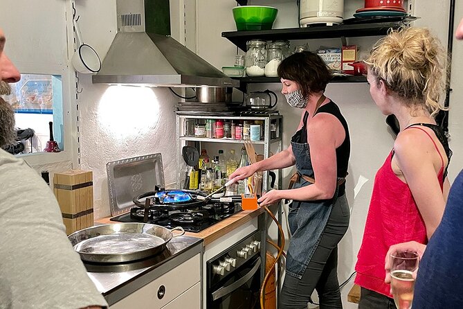 Private Cava Sabrage and Paella Class in Barcelona - Starting Point at Savour Academy in Barcelona