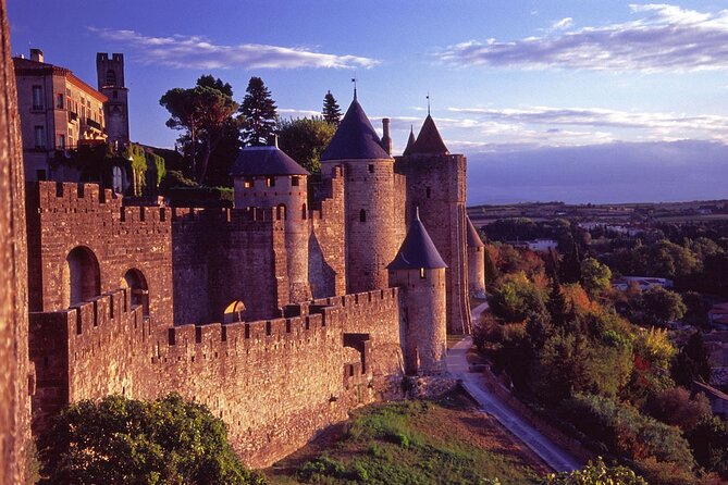 Private Conference Tour of the City of Carcassonne - The Start at Carcassonne’s Iconic Ramparts