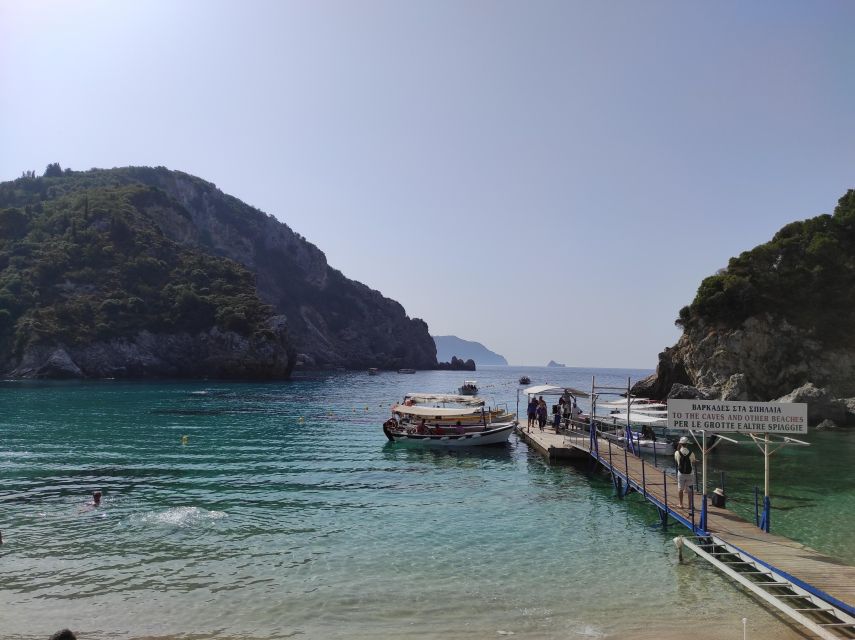 Private Corfu Tour - Paleokastritsa & Glyfada beach - Starting Point at Corfu Port and Private Transportation