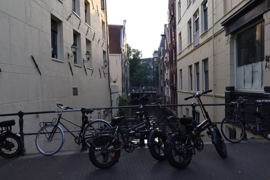 Private E-bike tour of Amsterdam - Crossing to the City: The Ferry Ride to NDSM