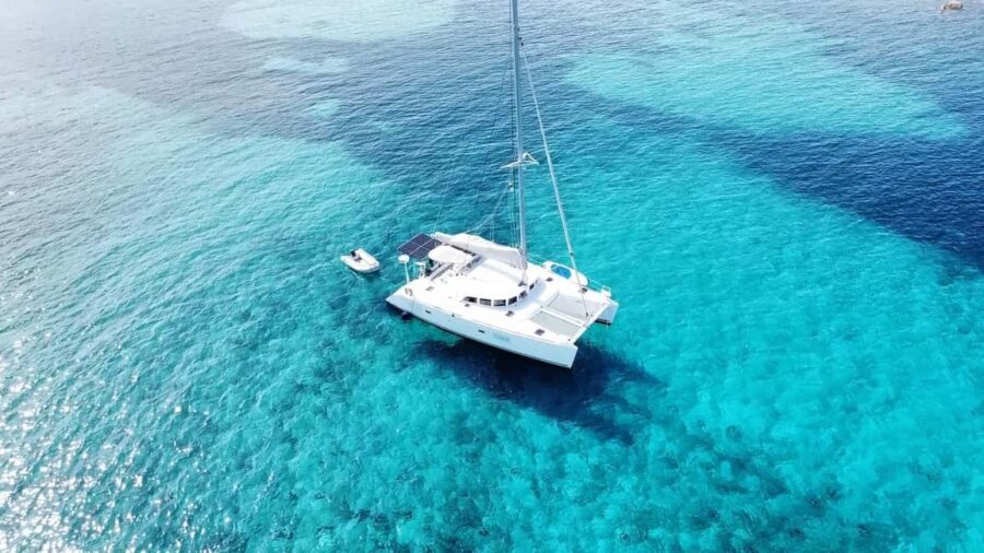 Private exclusive catamaran sailing trip Sardinia from La Caletta - Starting Point and Departure Details from La Caletta