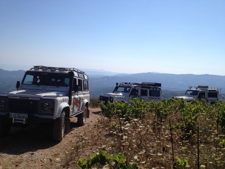Private Exclusive Manousakis Winery and Vineyard Tour - Off-Road Vineyard Exploration and Photo Opportunities