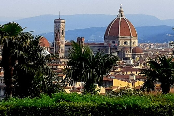 PRIVATE EXCURSION: Florence & Chianti with Wine Tasting Experience from Livorno - View Florence from Piazzale Michelangelo