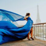 Private Flying Dress Photoshoot Experience by the Eiffel Tower - The Range of Dresses and Props for a Personalized Look