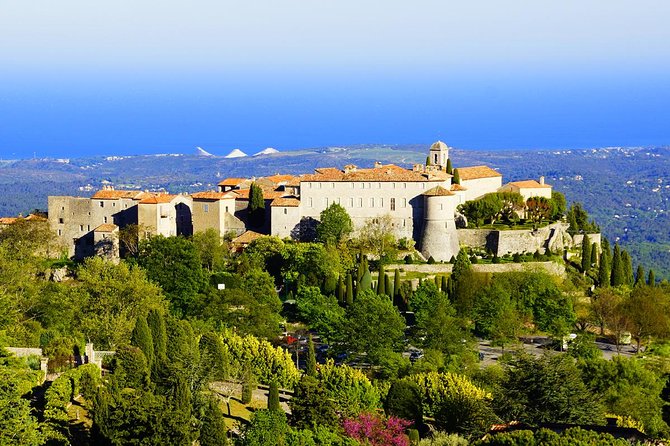 Private French Riviera West Coast, Hilltop villages, and lavender Full-Day Tour - Starting the Day: Hotel Pickup and Private Transport in Nice