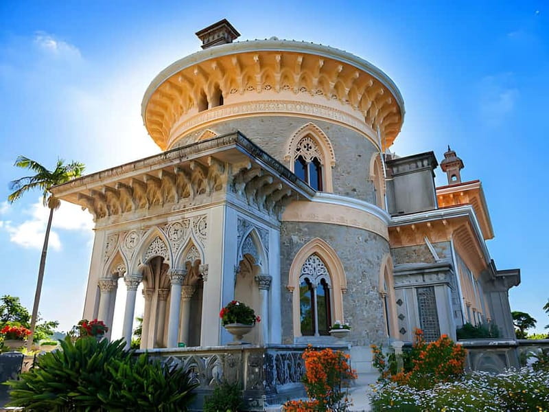 Private from Lisbon: Sintra, Quinta Regaleira, Monserrate + - Exploring Quinta da Regaleira’s Enchanting Gardens and Architecture