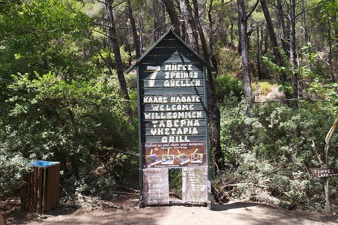 Private Full Day Tour of Rhodes, Lindos and 7 Springs - Connecting with Nature at Seven Springs