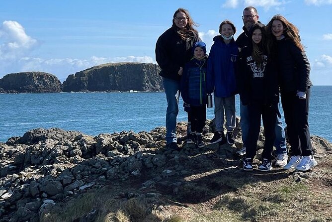 Private Giants Causeway & Coastal Tour from Belfast in Luxury Mercedes - Ballintoy Harbour and the Iron Islands