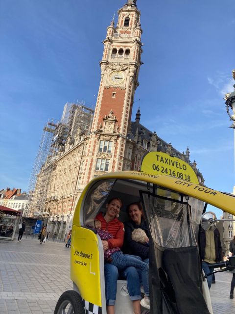 Private guided tour by electric bike taxi - Visiting Lille’s Architectural Landmarks and Historic Squares