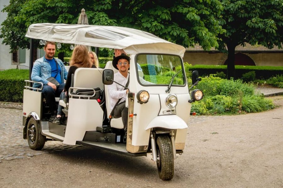 Private Highlights Top Places Tour Electric TukTuk 1h15 - The Route Covers Lake Geneva and Old Town Highlights