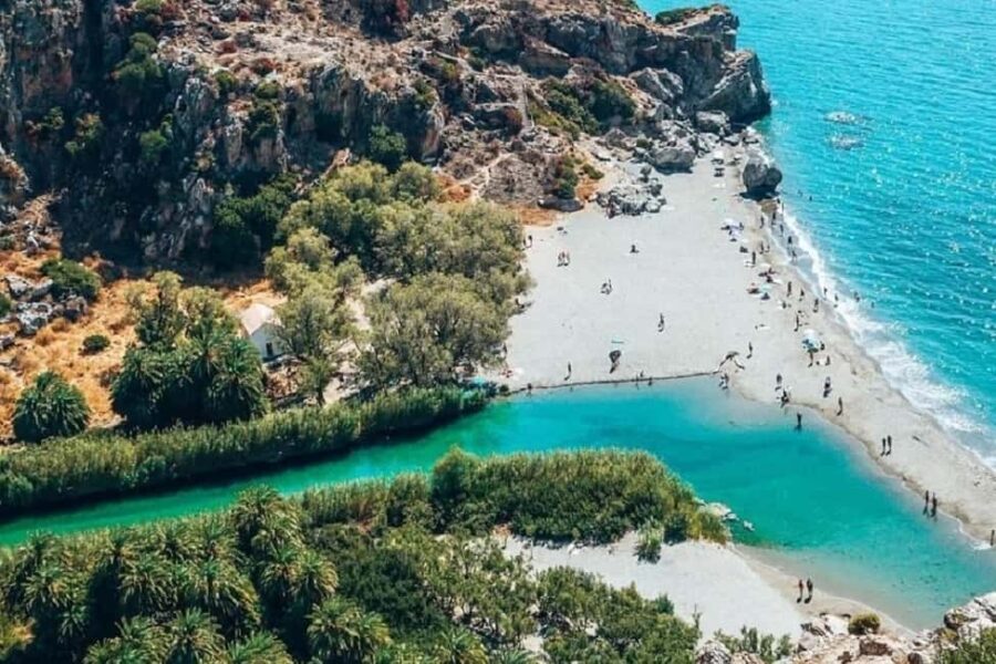 Private Jeep Tour: Kourtaliotiko Gorge, Preveli & Spili Village - Panoramic Views from a Scenic Overlook