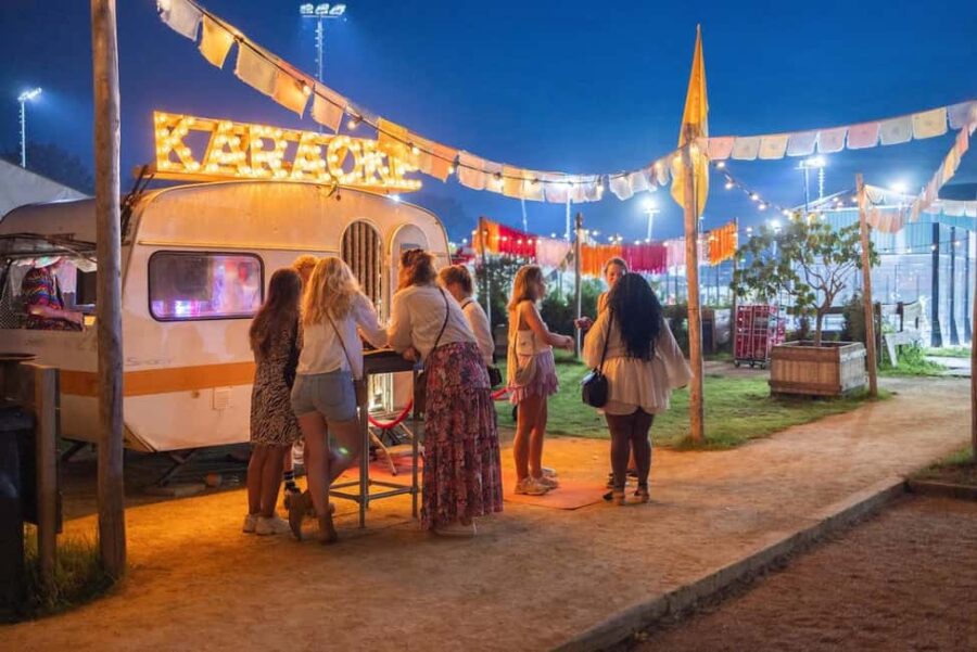 Private Karaoke Caravan Experience in Amsterdam - The Retro Caravan Setting in North Holland