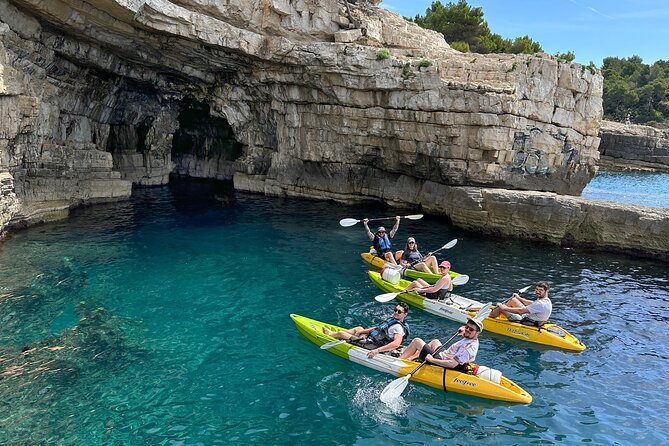 Private kayak tour: Explore the caves and turquoise bays in Pula - Safety Gear and Training for Peace of Mind