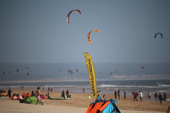 Private Kitesurfing Class - The Location: Costa da Caparicas Nova Vaga Beach