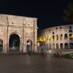 Private Night Tour of Rome Colosseum Forum and Famous Sites - Exploring Piazza del Campidoglio and Michelangelos Design