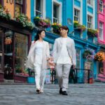 Private Photoshoot with Views of Famous Edinburgh Castle - Exploring Victoria Street in Style