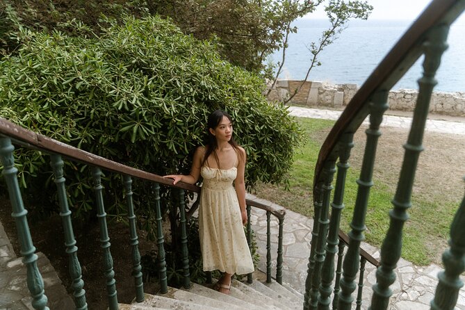 Private Professional Photoshoot Tour in Corfu - Seascape Views at Antivouniotissa Museum