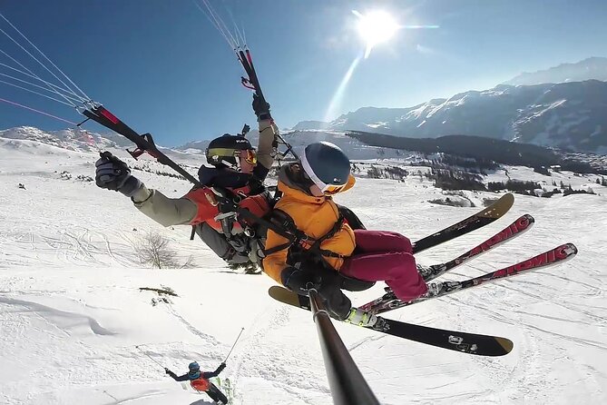 Private Speedriding Tandem Experience in Switzerland - The Takeoff and Flight Experience