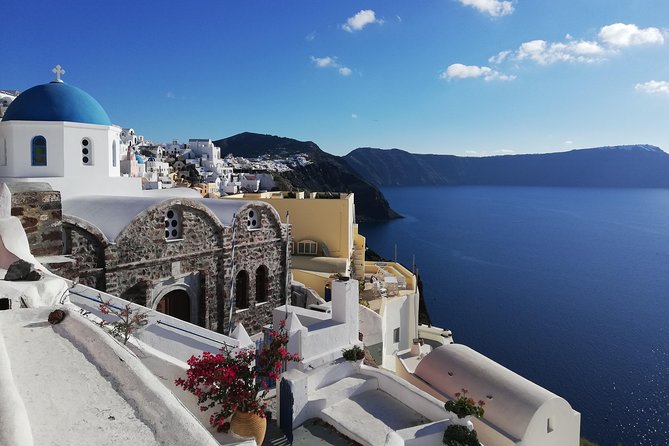 Private Tailor-Made Tour-Explore Santorini with Comfort & Style - Exploring the Iconic Three Bells of Fira
