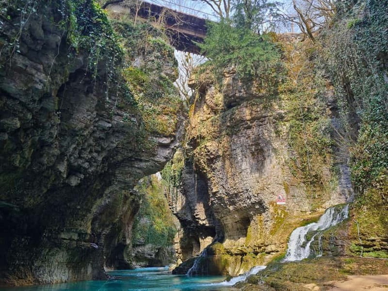 Private tour from KUTAISI: Martvili , Okatse and Prometheus - Exploring Martvili Canyon: Waterfalls, Walks, and Boat Rides