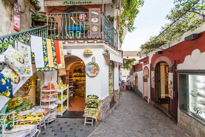 Private Tour: Full day Amalfi Coast from Sorrento with Guide - Exploring Positano: Glamour and Coastal Streets