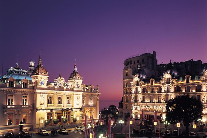 Private Tour: Monaco at Night by Minivan - Sightseeing of Monacos Rock and the Casino Square