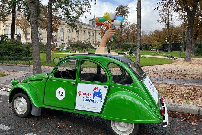Private tour Paris 3 hours in vintage Citroën 2CV - How the Vintage Citroën 2CV Adds Charisma to Paris Sightseeing