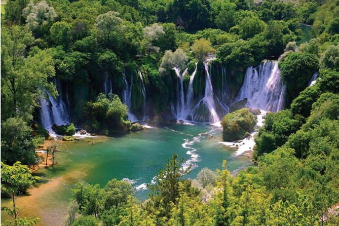 PRIVATE TOUR to Kravice Waterfalls, Mostar and Poitelj old town - The Natural Wonder of Kravice Waterfalls in Bosnia and Herzegovina