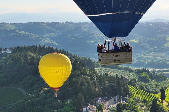 Private Tour: Tuscany Hot Air Balloon Flight from Firenze - The Flight Path: Soaring Over Tuscany’s Rolling Hills