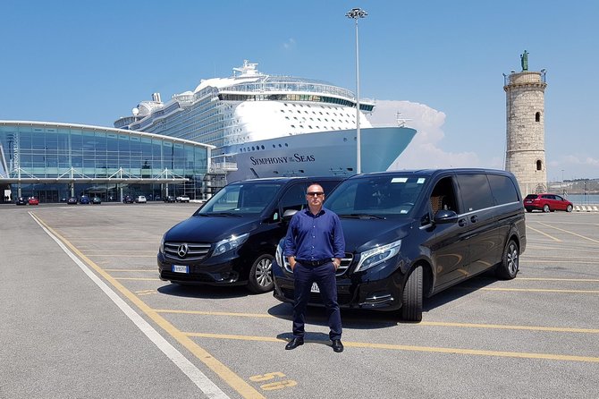 Private transfer to/from Civitavecchia port van Mercedes V class - Why Choose This Service for Your Rome-Civitavecchia Transfer