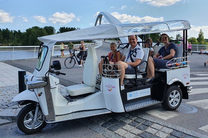 Private TukTuk guided Tour in Helsinki 2,5 hrs - Starting Point: Helsinki’s City Center and Easy Pickup Options