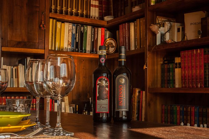 Private Wine & Evo oil tasting with Truffle Meal - Central Meeting Point in San Gimignano