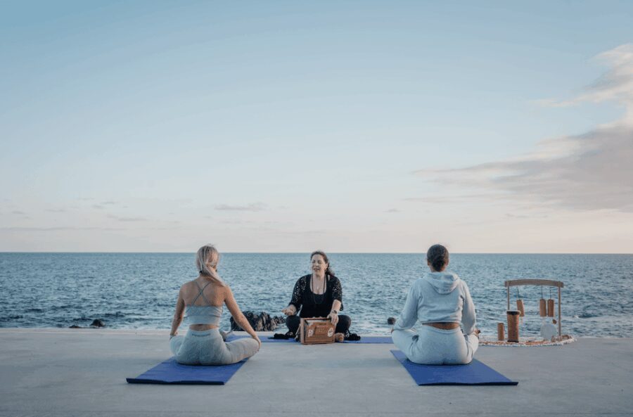 Private Yoga & Sound Bath by the Ocean - Connecting with Nature through Outdoor Yoga