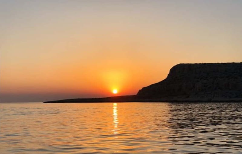 Protaras Blue Lagoon Sunset Tour with Pizza & Champagne - Scenic Stops Along the Coast