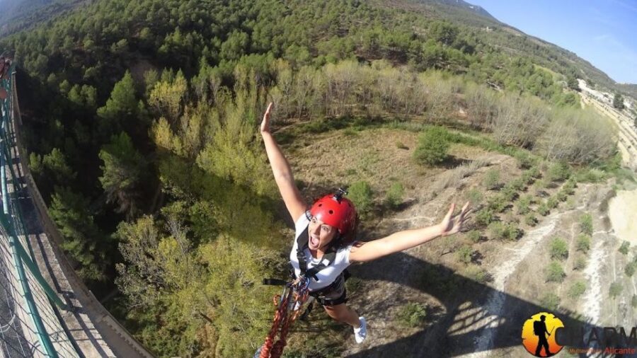 Puenting Alcoi: 3-Second Free Fall with triple security - Scenery and Surroundings of Alcoy