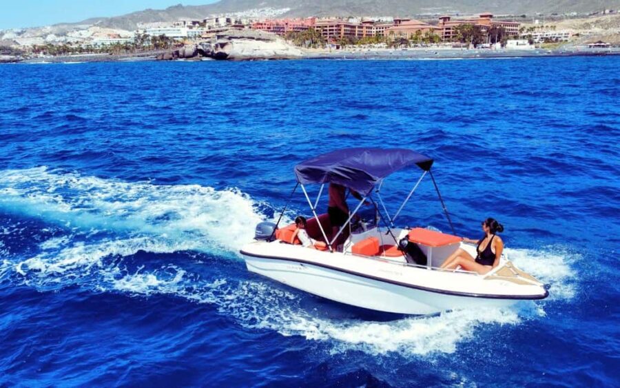 Puerto Colon: La Nina Boat self drive, No licence Tenerife - Starting Point at Puerto Colon’s Gate Number 3