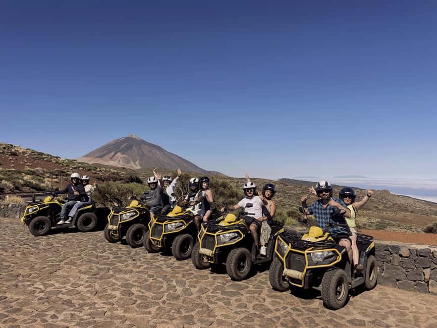 Puerto de la Cruz: Quad Tour to Teide with Photos & Local Snack - Descending Back to Puerto de la Cruz with Excitement