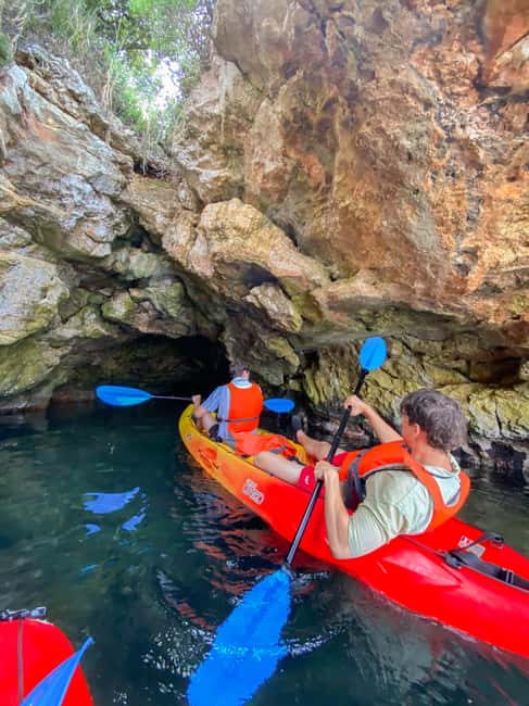 Pula: Cave Kayak Tour, Snorkeling and Island Jumping - Exploring the Pigeon Colony Cave by Kayak