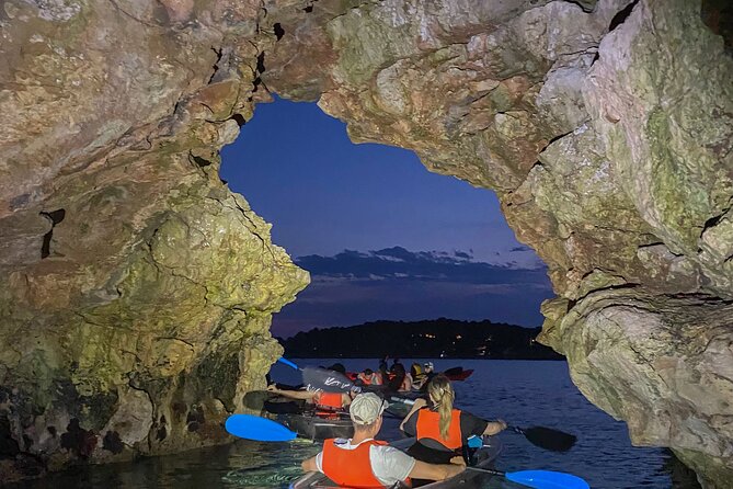 Pula Cave Sunset and Night Tour in Transparent Kayak - Underwater Wonders Illuminated by LED Lights