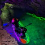 Pula: Istria Cave LED Illuminated Kayak Tour by Night - The Magic of Colorful LED-Lit Transparent Kayaks