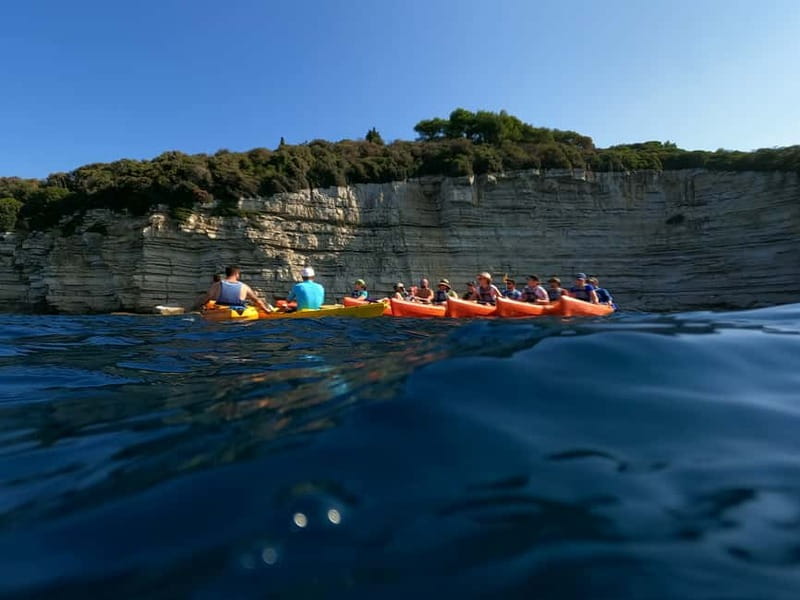 Pula:Kayak Tour-Cliff jumping,snorkeling&free GoPro pictures - Exploring Pula’s Sea Canyon