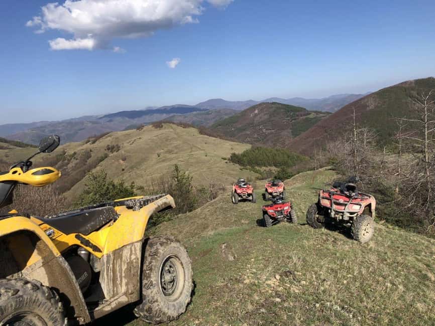 Quad Bike - All - Terrain Vehical in a Balkan Mountain - Starting Point and Logistics in Sofia