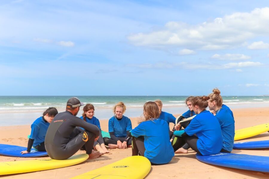 Quarteira: 2-Hour Surf Lesson at Falésia Beach - Surfing Gear and Safety Precautions