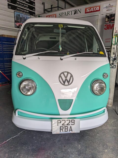 Quirky Theatre Transport - The Charm of Etty: The Miniature Campervan with Personality