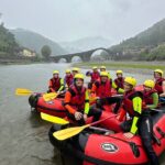 Rafting activity with family in Lucca - The Rafting Route and Water Stops in Tuscany